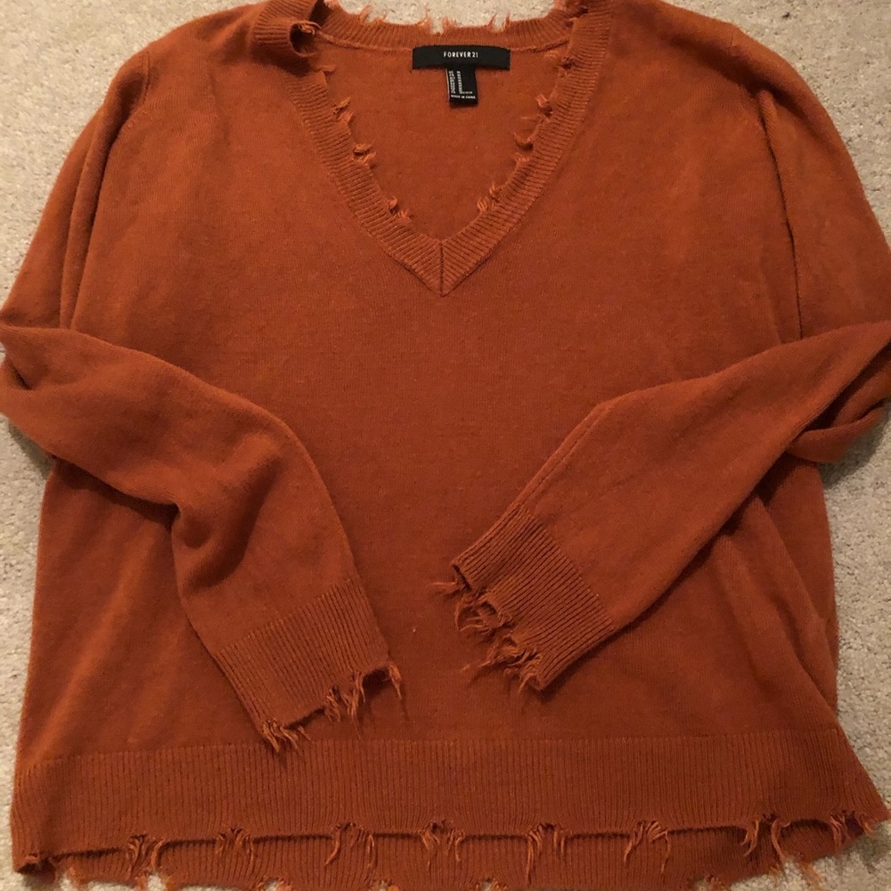 Distressed Sweater